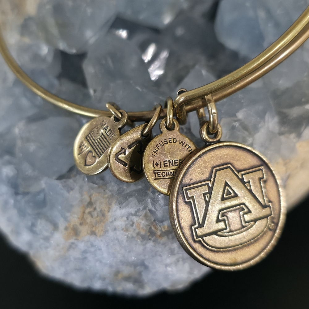 Auburn Tigers Alex and Ani Women's Logo Bracelet